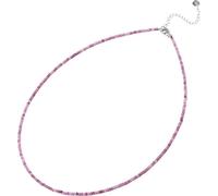Collier minéral avec perles et rubis POL-N12/47L.