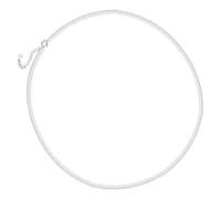 Collier minimaliste fait main en argent sterling S925 pour femme avec chaîne à lame
