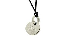Collier Mon Amour Rebecca Bijoux fil et pendentif acier clncha12