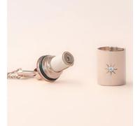 Collier Mon Petit Secret étoilé personnalisable (plaqué or rose)