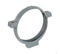 Collier monobloc PVC gris simple - Tube Diamètre 40 mm - Nicoll