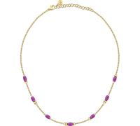 Morellato Collier Femme Acier Perles Collection Summer Colors Cadeau Maman, Acier allié, Pierre colorée
