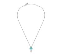 Collier MORELLATO en Argent 925/1000 Blanc et Perle de Culture Bleu