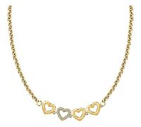 Collier MORELLATO Femme Éclats Acier Doré / Cœurs