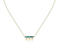 Collier Morellato Talismani Femme Avec Cœurs Et Agate Verte (SAIX14)