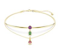 Collier multi rangs Imber, Tailles variées, Multicolore, Doré à l’or 18 carats (750/1000) OS
