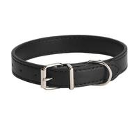 Collier multicolore pour animaux de compagnie | Collier réglable toutes saisons pour chiens et chats, design simple pour chiens de petite, moyenne et grande taille (noir, 1 x 25 cm)