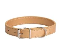 Collier multicolore pour animaux de compagnie | Collier réglable toutes saisons pour chiens et chats, design simple pour chiens de petite, moyenne et grande taille (champagne, 1,3 x 25 cm)