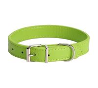 Collier multicolore pour animaux de compagnie | Collier réglable toutes saisons pour chiens et chats, design simple pour chiens de petite, moyenne et grande taille (vert clair, 1 x 25 cm)
