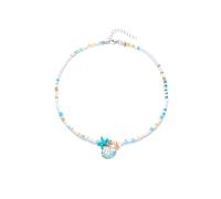 Collier multifonction avec pendentif en forme de coquillage, chaîne de clavicule tendance, convient pour diverses occasions, One Size, Comme décrit, Produit conforme à la description.