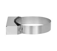 Collier mural fixe 50 mm - double paroi - TEC-DW-STANDARD 200 mm
