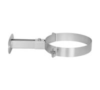 Collier mural réglable 50-150 mm - double paroi - TEC-DW-Classic et TEC-DW-SILVER 100mm