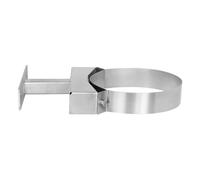 Collier mural réglable 50-150 mm - double paroi - TEC-DW-STANDARD 150 mm