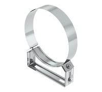 Collier mural réglable 50-70 mm - double paroi - TEC-DW-STANDARD 180 mm