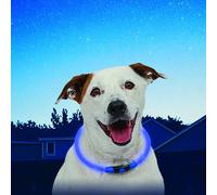 Collier NITEHOWL Safety Necklace NITE IZE pour chiens - Bleu