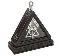 Noble Collection Collier Harry Potter Reliques de la Mort Lovegood – Chaîne argent 51cm – Présentoir