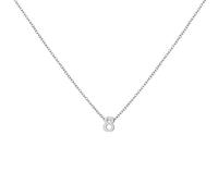 Collier numéro plaqué délicat charme mois de naissance collier ras du cou bijoux personnalisés cadeau d'anniversaire pour votre fille acier inoxydable acier inoxydable