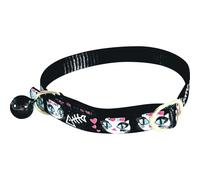 Collier nylon réglable pour chat Zolux Ladycat Noir 30 cm