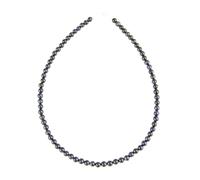 Collier Oeil de faucon - Pierres boules 6mm