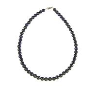 Collier Oeil de faucon - Pierres boules 8mm