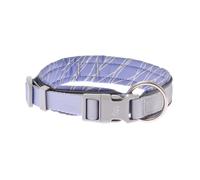 Collier Onda line avec passepoil réfléchissant et maxi anneau en acier satiné po