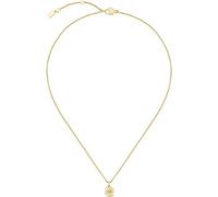 Collier original plaqué or pour femme Double B 1580747.
