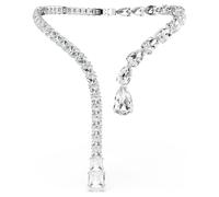 Collier ouvert Matrix, Tailles variées, Blanc, Métal rhodié OS