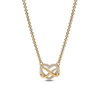 Collier - PANDORA - 362666C01 - Cœur - Maille ancre - Oxyde de zirconium