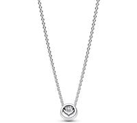 Pandora Collier Timeless en argent sterling avec zircones cubiques transparentes