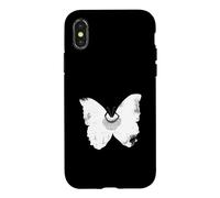 Collier Papillon avec Ruth Bader Ginsburg RBG Coque pour iPhone X/XS