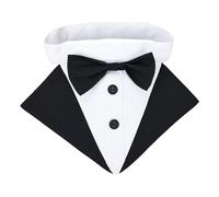 Collier papillon pour chien,Collier de pour chien,Bandana de mariage pour chien avec nœud papillon | Serviette de salive confortable, harnais de élégant pour chiens de petite taille et