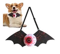 Collier papillon pour chien | Costume d'Halloween en forme de chauve-souris avec nœud papillon réglable pour animal domestique de petite, moyenne et grande taille, jeu de rôle, voyage, séance photo