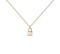 Collier - PDPAOLA - Cadenas doré - Argent 925 plaqué or - 40 à 50 cm - Oxyde de zirconium