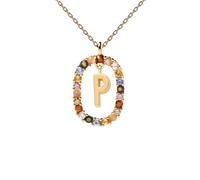 PDPAOLA Letter P Colliers 18 ct. Argent CO01-275-U - Femme - 925 sterling silver