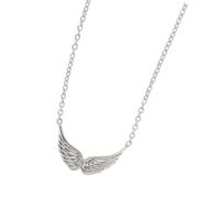 Collier pendentif aile unisexe, bijoux en acier inoxydable, chaîne de clavicule de 45 cm, tenue de tous les jours minimaliste, collier pendentif aile, chaîne de clavicule unisexe, bijoux minimalistes,