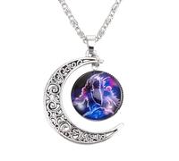 Collier Pendentif Astrologie en Alliage, Bijou Simple et Mode pour Femmes | Ensemble de 12 Colliers, Usage Quotidien et Déguisement, Accessoire Décoratif