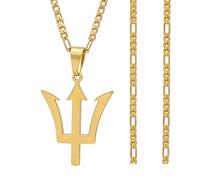 Collier pendentif bijoux Drapeau Symbole de la Barbade Pendentif Colliers pour Hommes Femmes Bijoux de l'île de la Barbade Noël Date d'anniversaire Cadeau