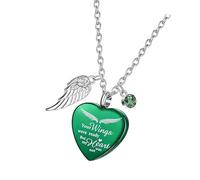 Collier pendentif commémoratif sentimental pour animaux de compagnie, pour les souvenirs de perte d ' animaux disparus, bijoux de crémation pour le soutien des émotions, collier commémoratif
