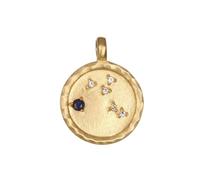 Collier Pendentif Constellation Pour Femme Avec Pierre De Naissance En Zircon - Collier Délicat Pour Homme Avec Clavicule Et Signe Du Zodiaque Bijoux Astrologique Cadeaux Pour Couple Unisexe Vierge