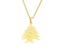 Collier pendentif emblème national du Liban : cadeau pour femmes hommes
