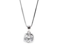 Collier Pendentif En Argent Sterling 925 avec Zircone Cubique Délicat 12 Constellations Brillant Collier Ras Du Cou Bijoux Signe Astrologique Cadeaux D'Anniversaire pour Femmes Filles Gémeaux