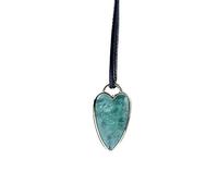 Collier Pendentif en Forme de Larme d'améthyste Blanche et Rose Naturelle pour Femmes, Accessoires de Bijoux en chaîne de clavicule