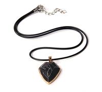 Collier pendentif en quartz féminin Colliers de charme en pierre naturelle géométrique Collier de fête de mariage vintage pour femmes bijoux, turquoise, 40 cm