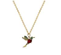 - Collier pendentif heureux collier bijoux collier pendentif simple chaîne avec pendentif boule, Métal, No Gemstone