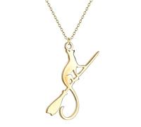 Collier Pendentif Mignon de Conduite ne Pas décolorer