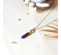 Collier pendule améthyste