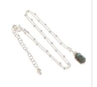 Collier pendule labradorite argent 925