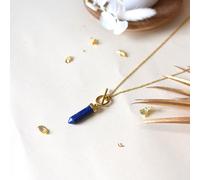 Collier pendule lapis-lazuli