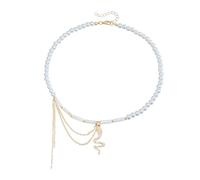 Collier Perle Ajusté Longueur Charme Texture Alliée De Pension