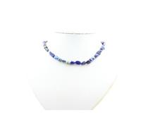 Collier de perles de lapis-lazuli du Pakistan
